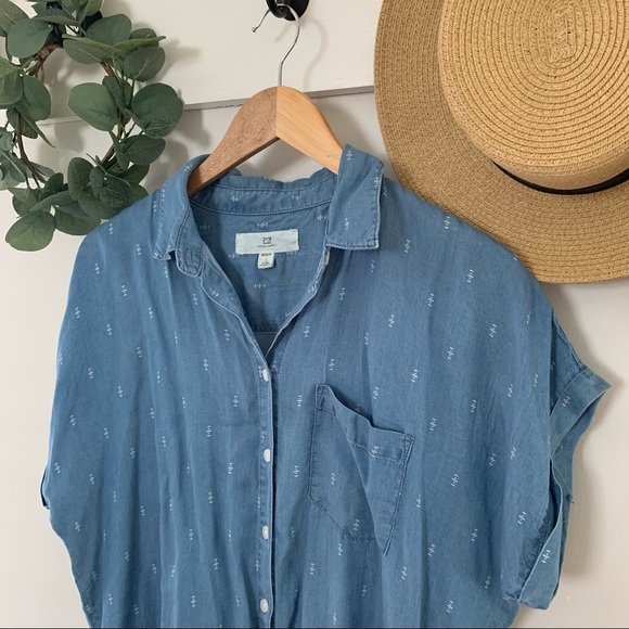 Denim Button Down - Picture 4 of 8
